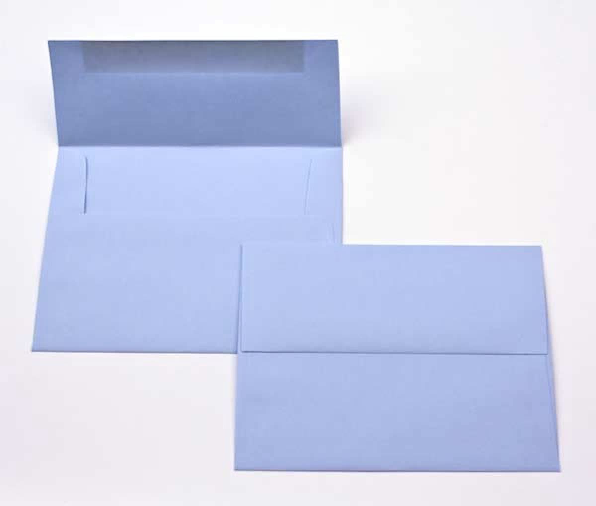 Basis Enveloppen, Licht-Blauw 13.0x9.2cm (50 Stuks) [EC303]